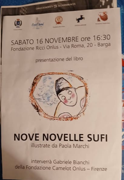 Barga (Lucca) presentazione de libro di Paola Marchi con conferenza sulla storia del Sufismo