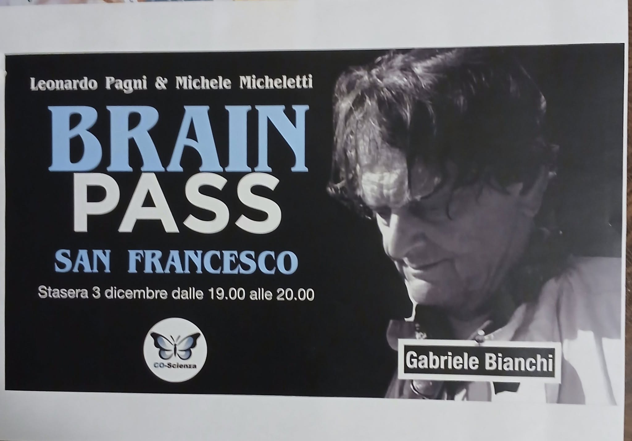 Due interventi nella trasmissione Brain Pass