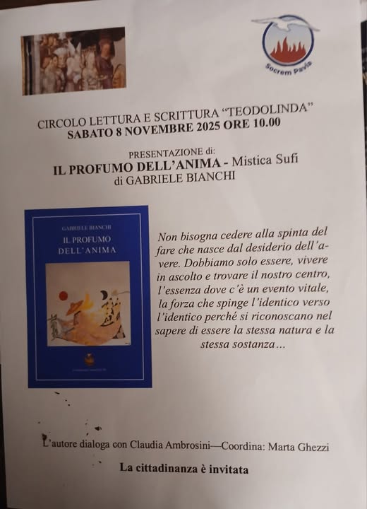 Presentazione del libro Il profumo dell’anima.