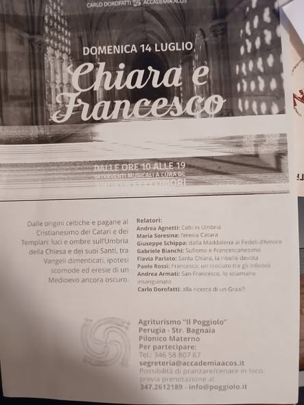 Perugia incontro di studi francescani