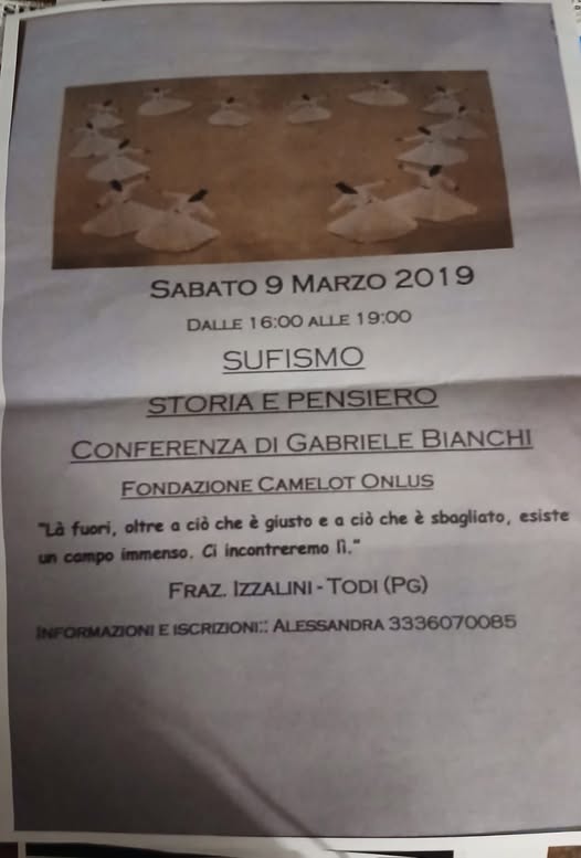 Todi mistica sufi e mistica cristiana a confronto